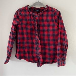 Baby Gap Plaid Button Down Shirt